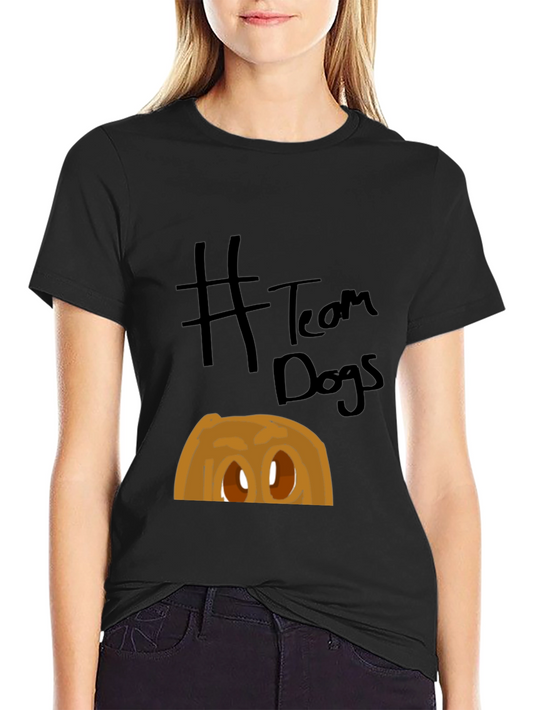 Team Dogs Graphic Tee - Black