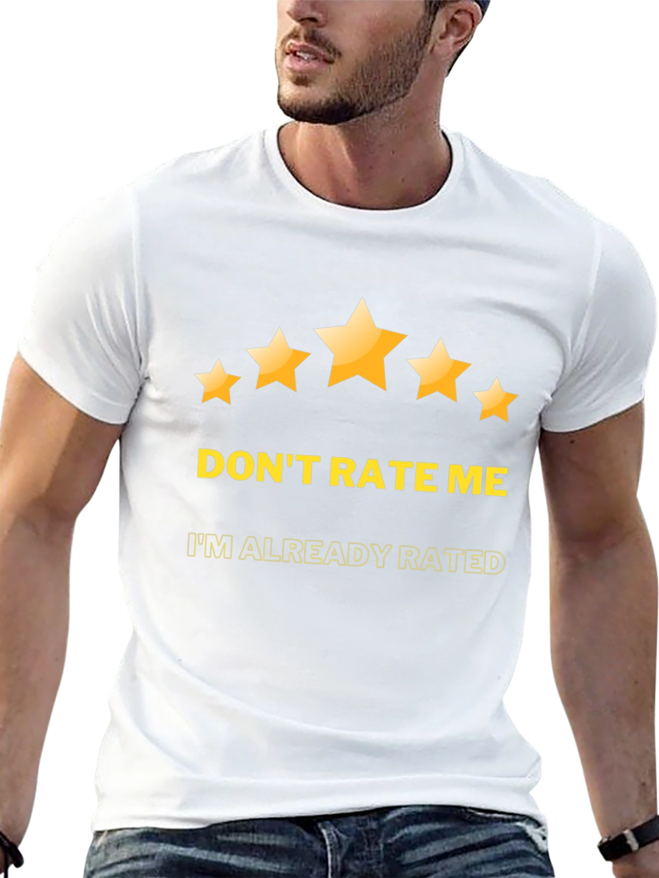 Dont Rate Me T-Shirt - Humorous Graphic Tee