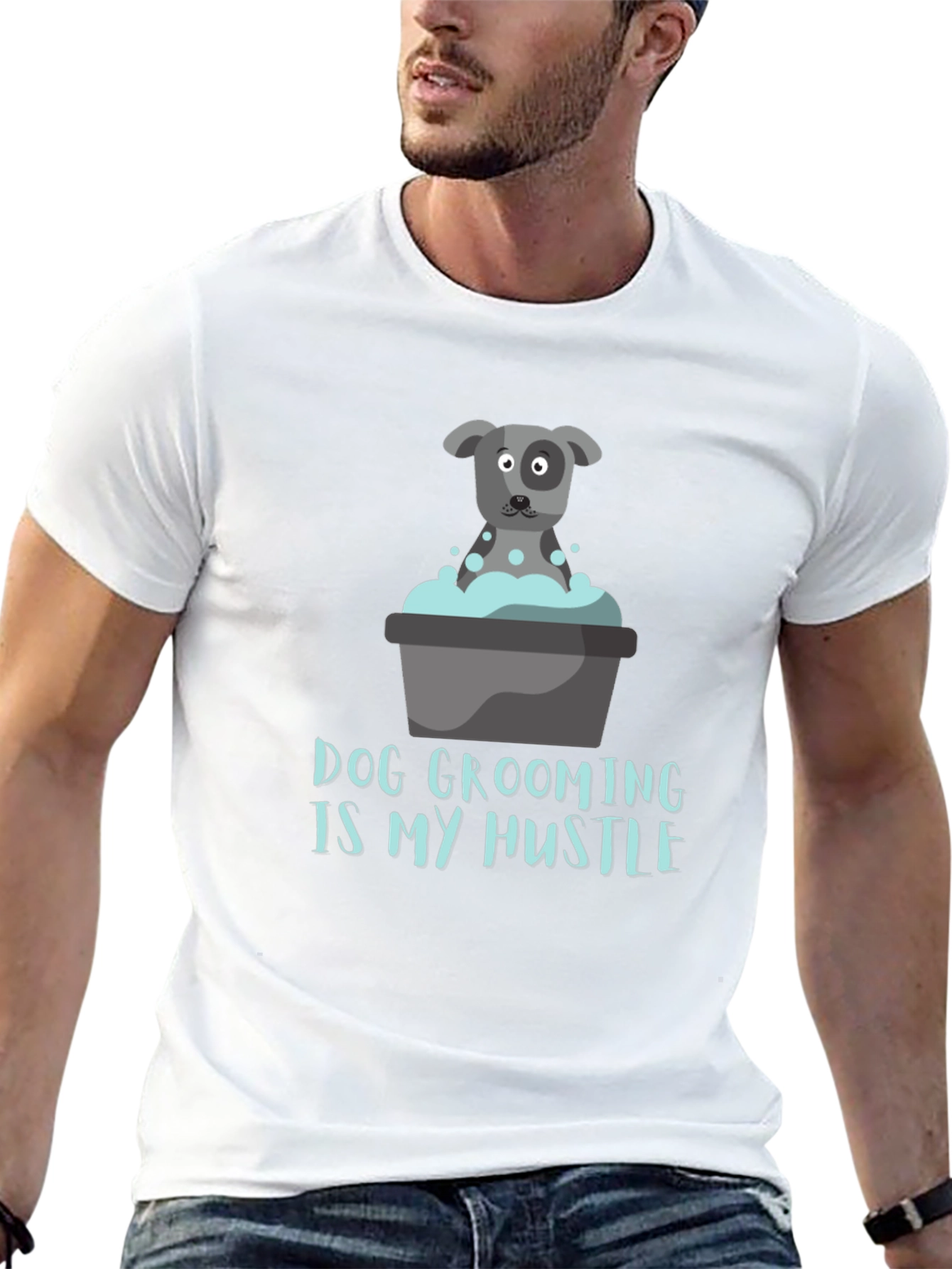 Dog Grooming Is My Hustle T-Shirt