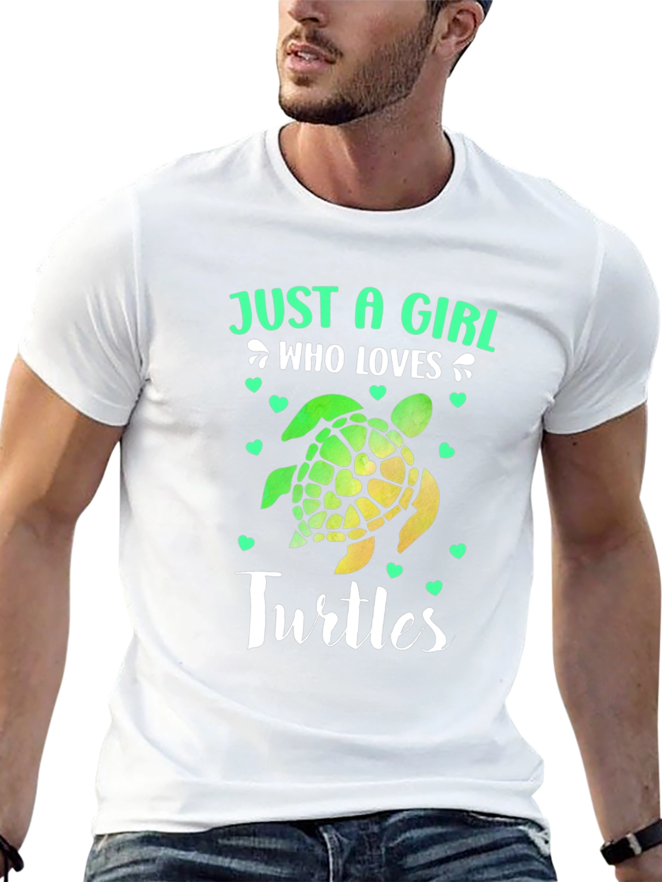 Just A Girl Who Loves Turtles T-Shirt