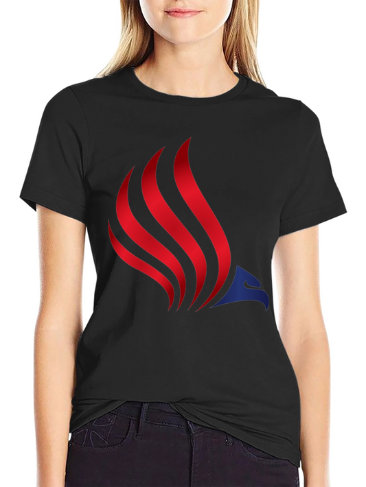 Patriotic Eagle Graphic Tee - Red White and Blue