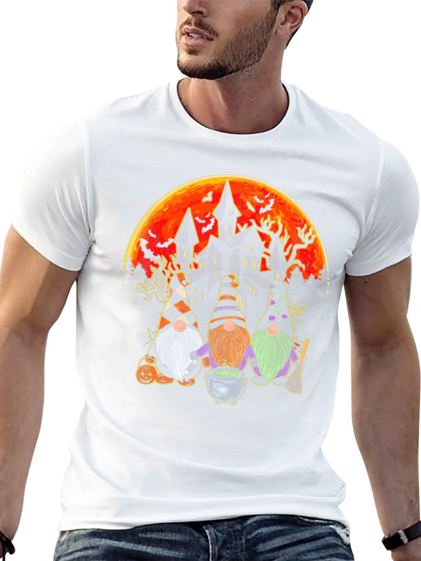 Halloween Gnomes T-Shirt: Spooky Fun!