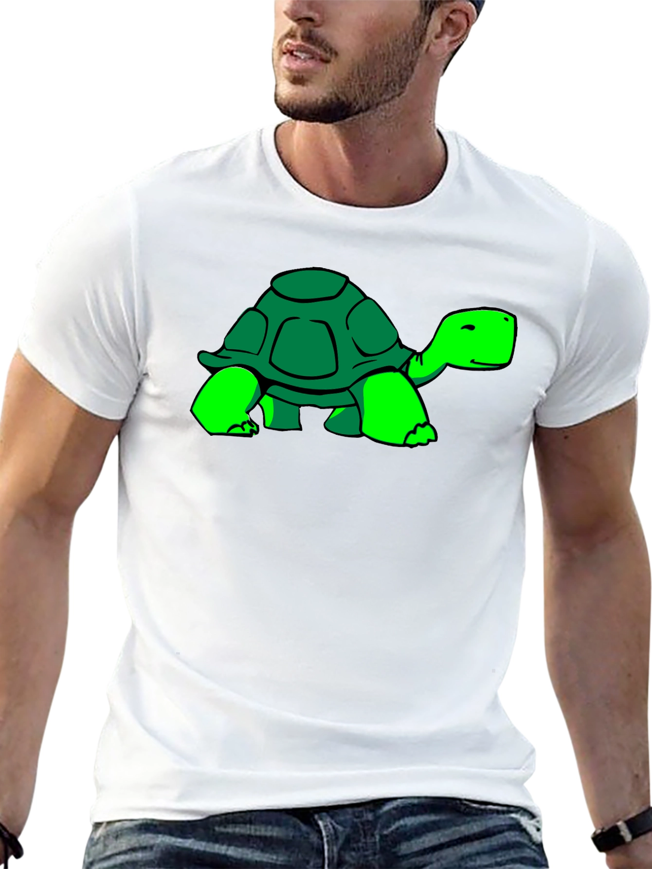 Turtle Graphic Tee - Casual Comfort