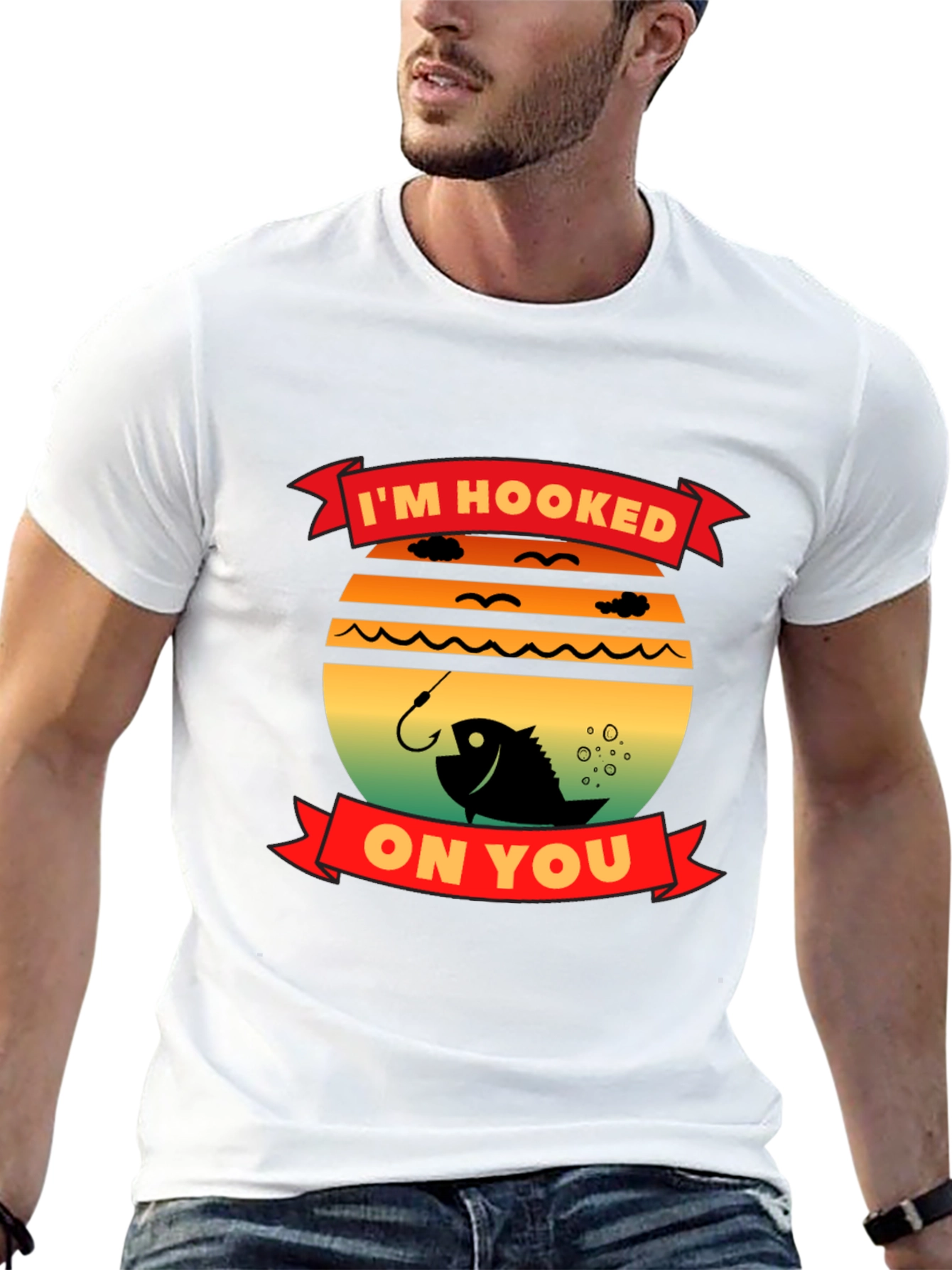 Im Hooked On You Fishing T-Shirt