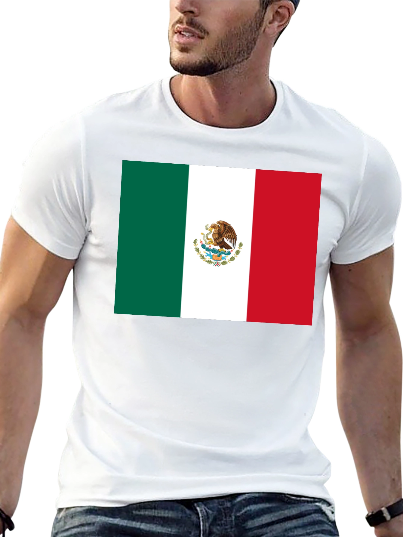 Mexican Flag T-Shirt - Celebrate Mexico!
