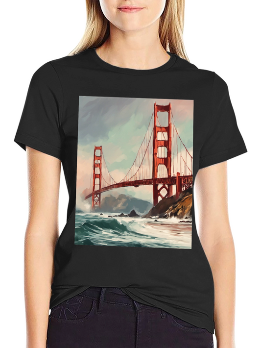 Golden Gate Bridge Graphic T-Shirt