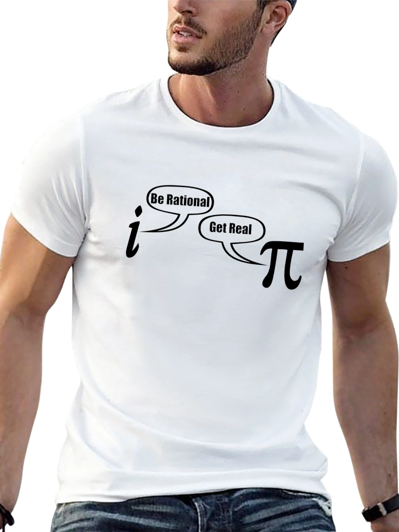 Be Rational T-Shirt Math Humor Tee
