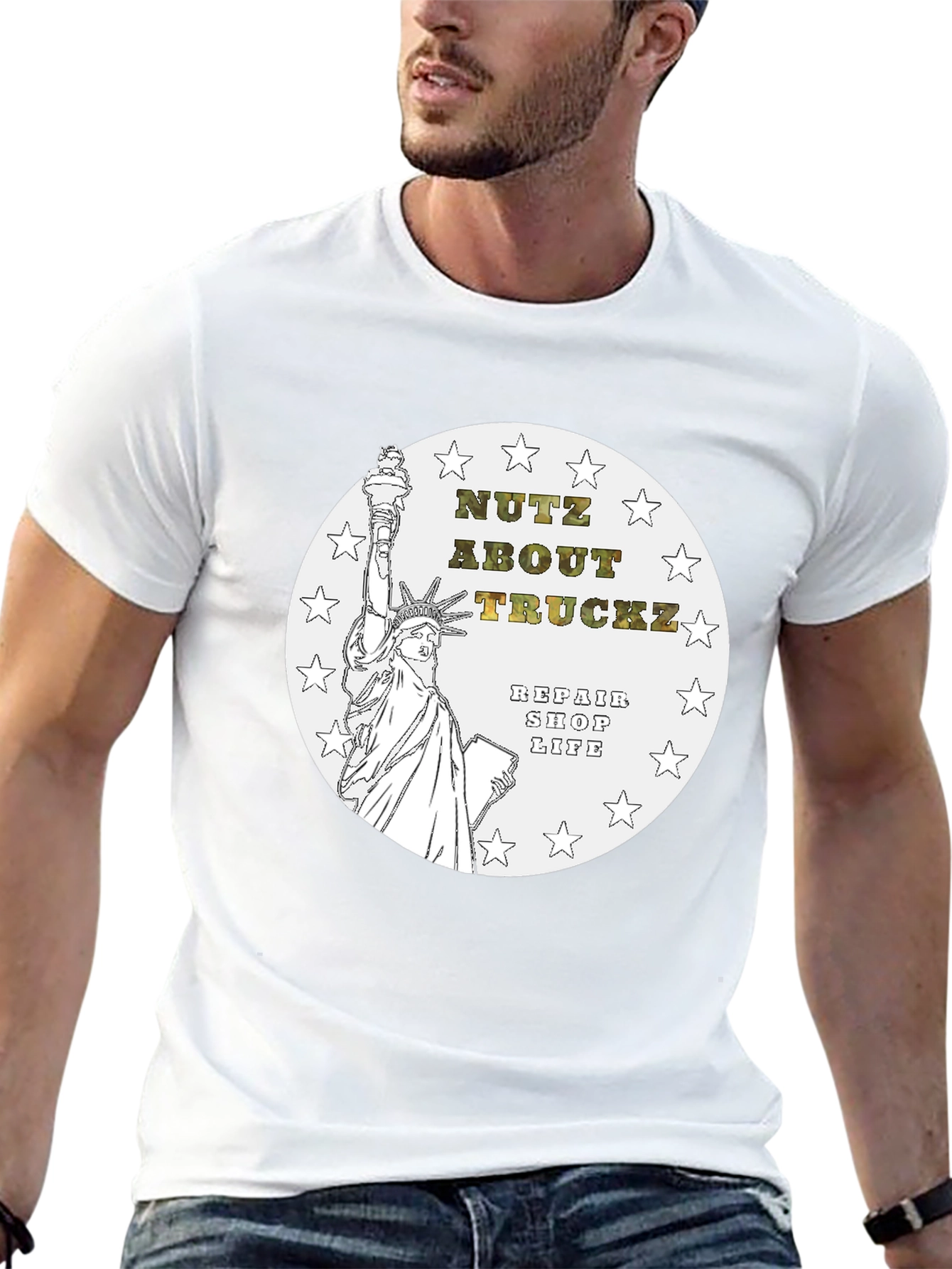 Nutz About Truckz Repair Shop Life T-Shirt