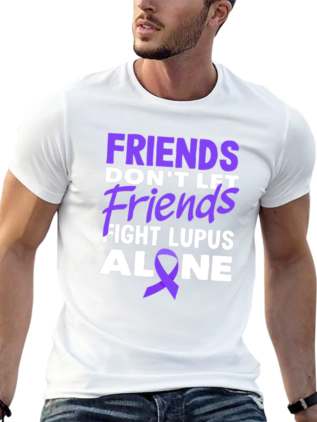 Friends Fight Lupus Awareness T-Shirt