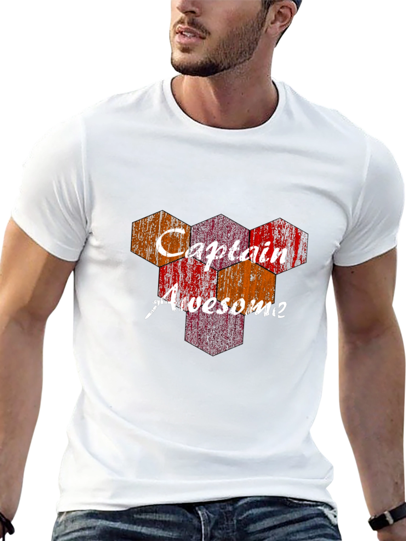 Captain Awesome Graphic Tee - Fun & Unique Design
