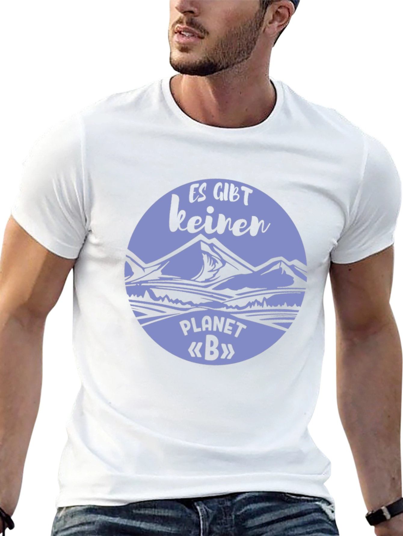 No Planet B Graphic Tee - Earth Conservation T-Shirt