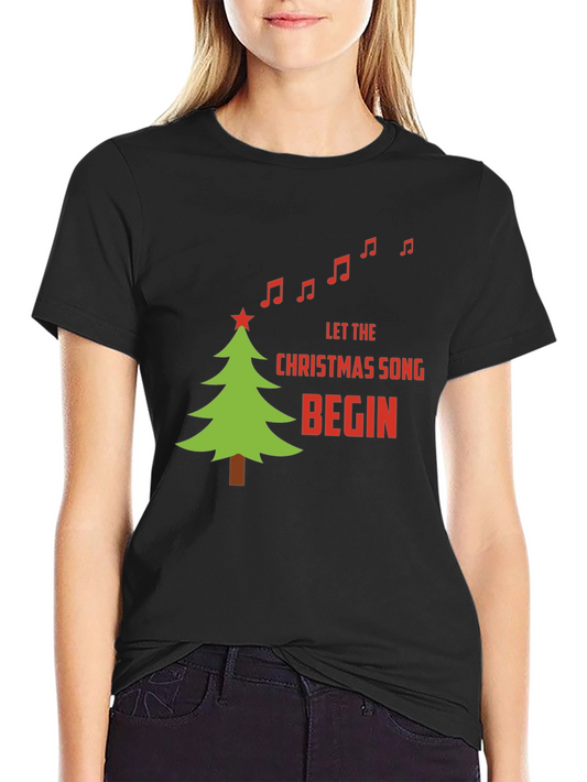 Christmas Song T-Shirt - Holiday Festive Tee