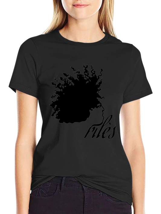 Miles Black Graphic Tee