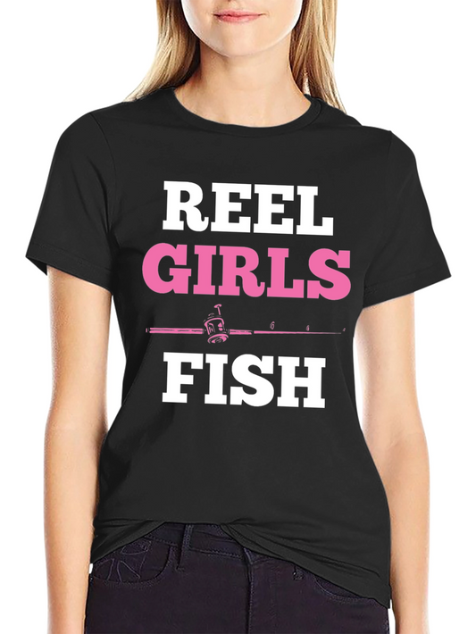 Reel Girls Fish Graphic T-Shirt