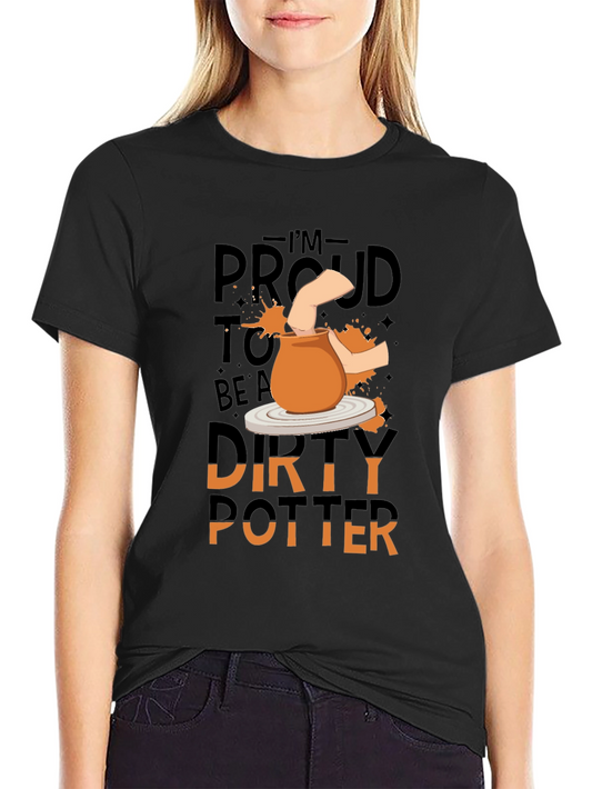 Proud Dirty Potter T-Shirt - Black