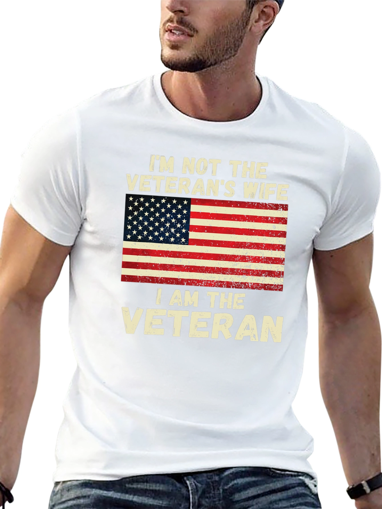 Veteran Pride T-Shirt - Patriotic Design