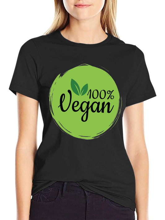 100% Vegan Graphic T-Shirt