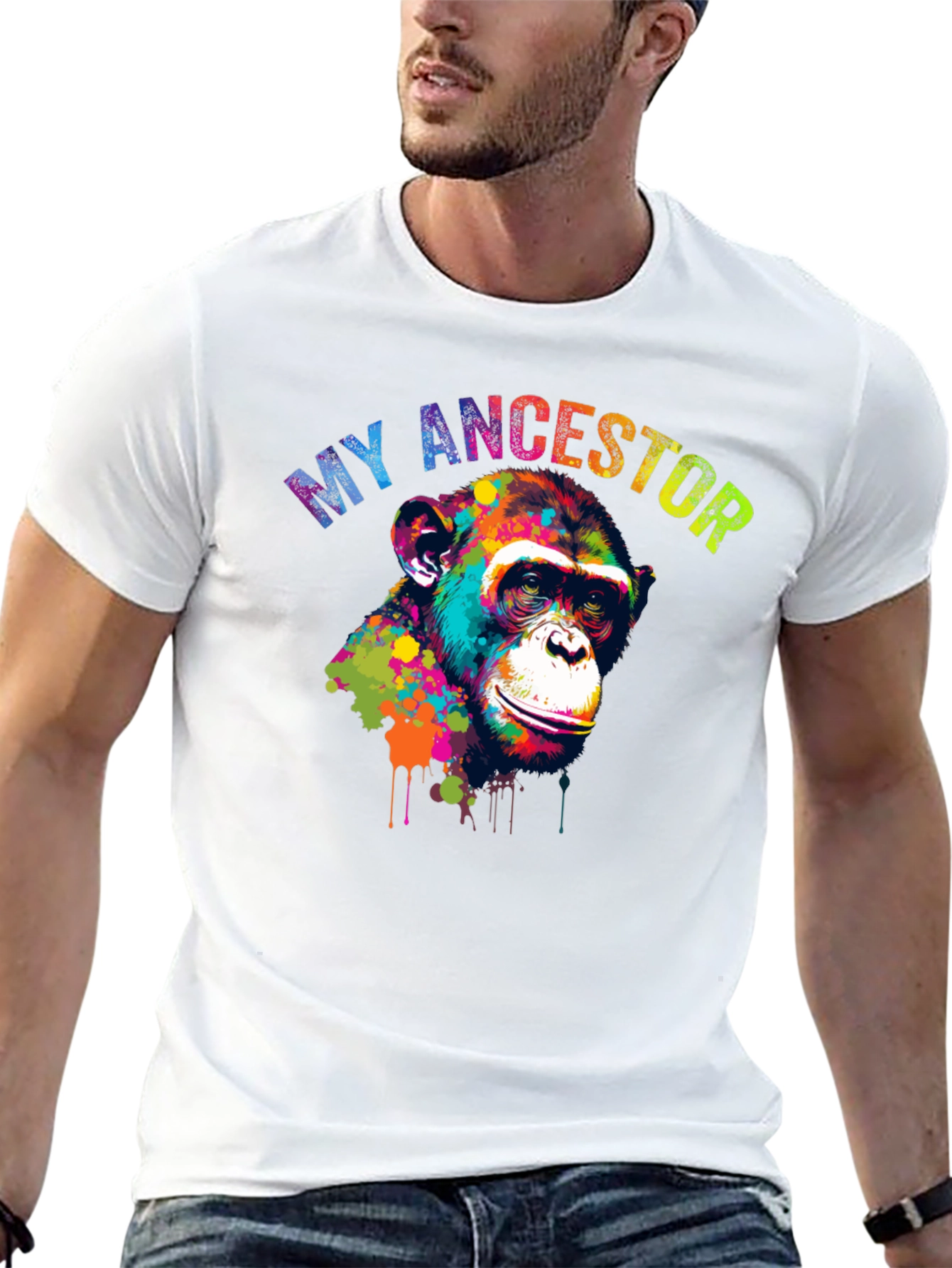 My Ancestor Monkey Graphic T-Shirt
