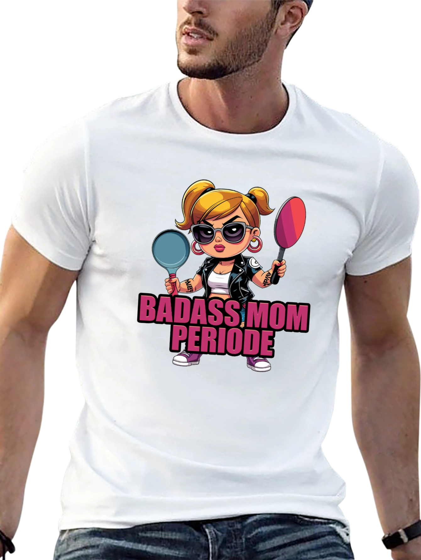 Badass Mom Period T-Shirt