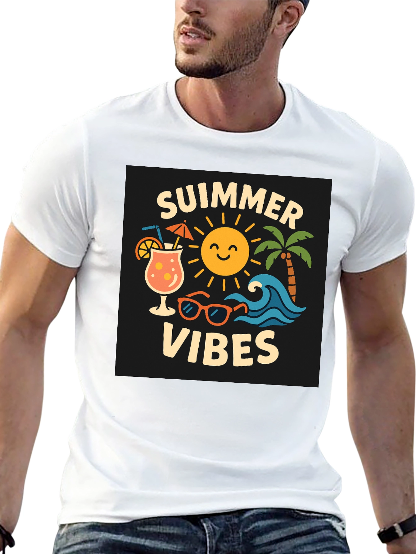 Summer Vibes Graphic T-Shirt