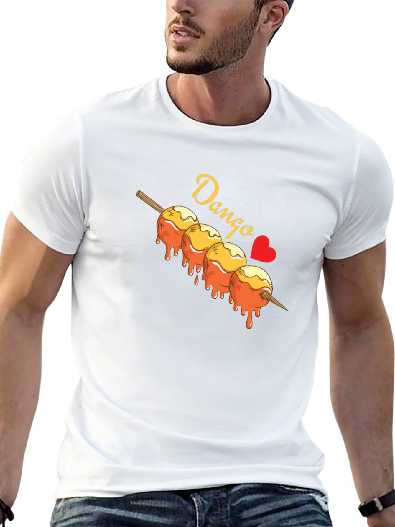Dango T-Shirt - Japanese Sweet Treat Design