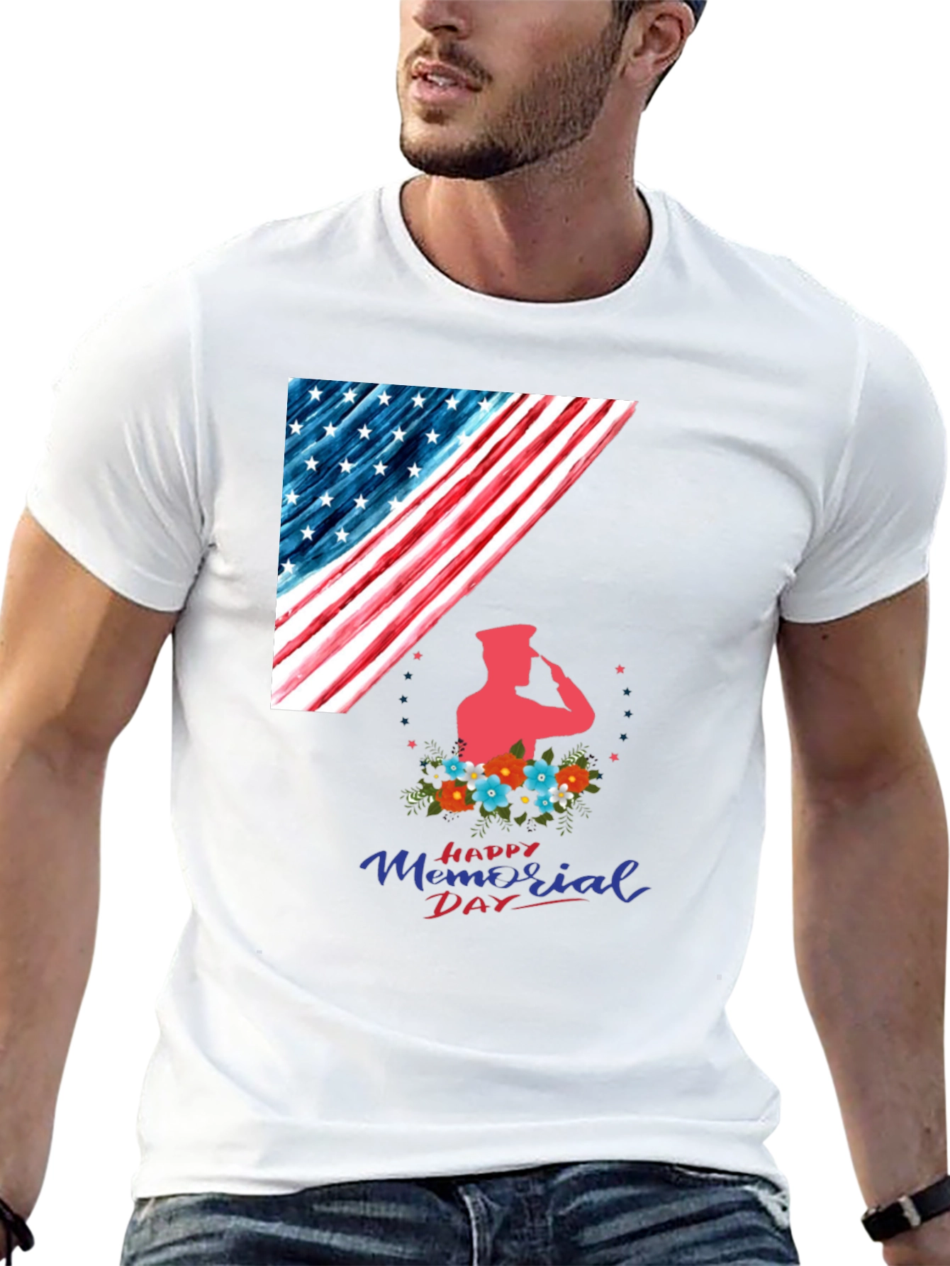 Memorial Day T-Shirt Patriotic Design
