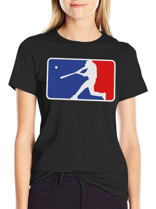 Baseball Silhouette Graphic Tee