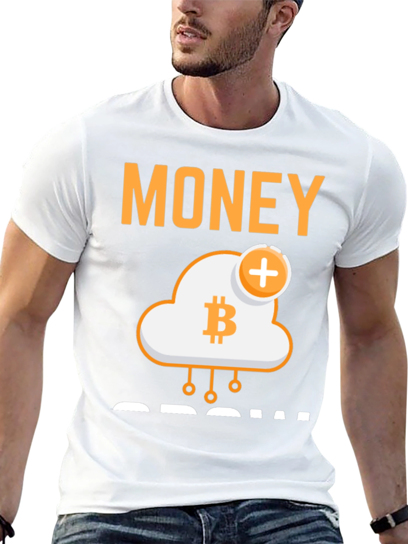 Bitcoin Money Cloud T-Shirt - Crypto Investment Tee