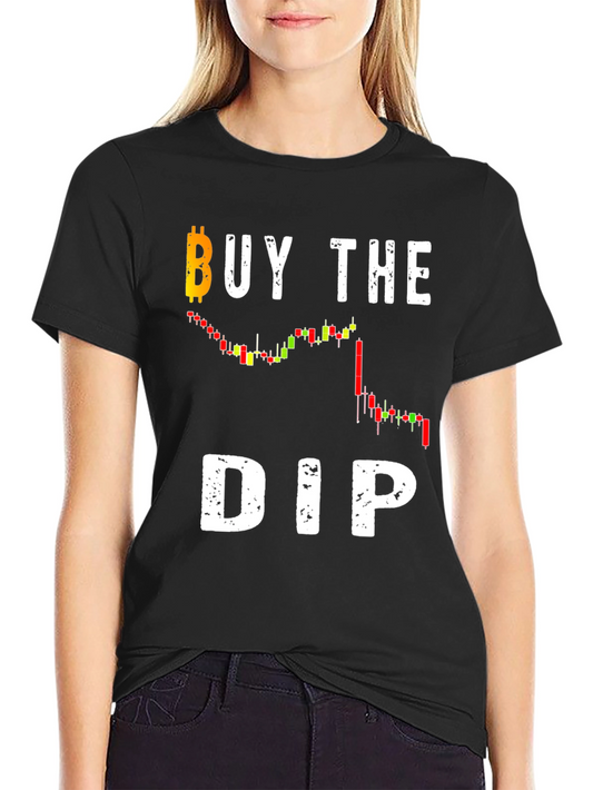 Buy the Dip Bitcoin Crypto T-Shirt