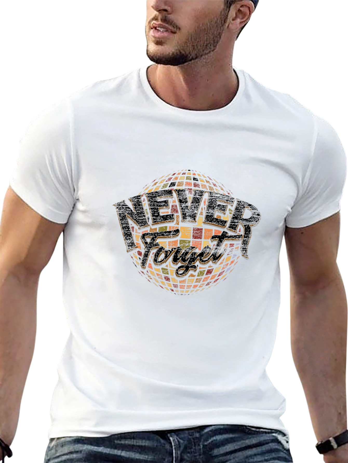 Retro Never Forget Graphic Tee