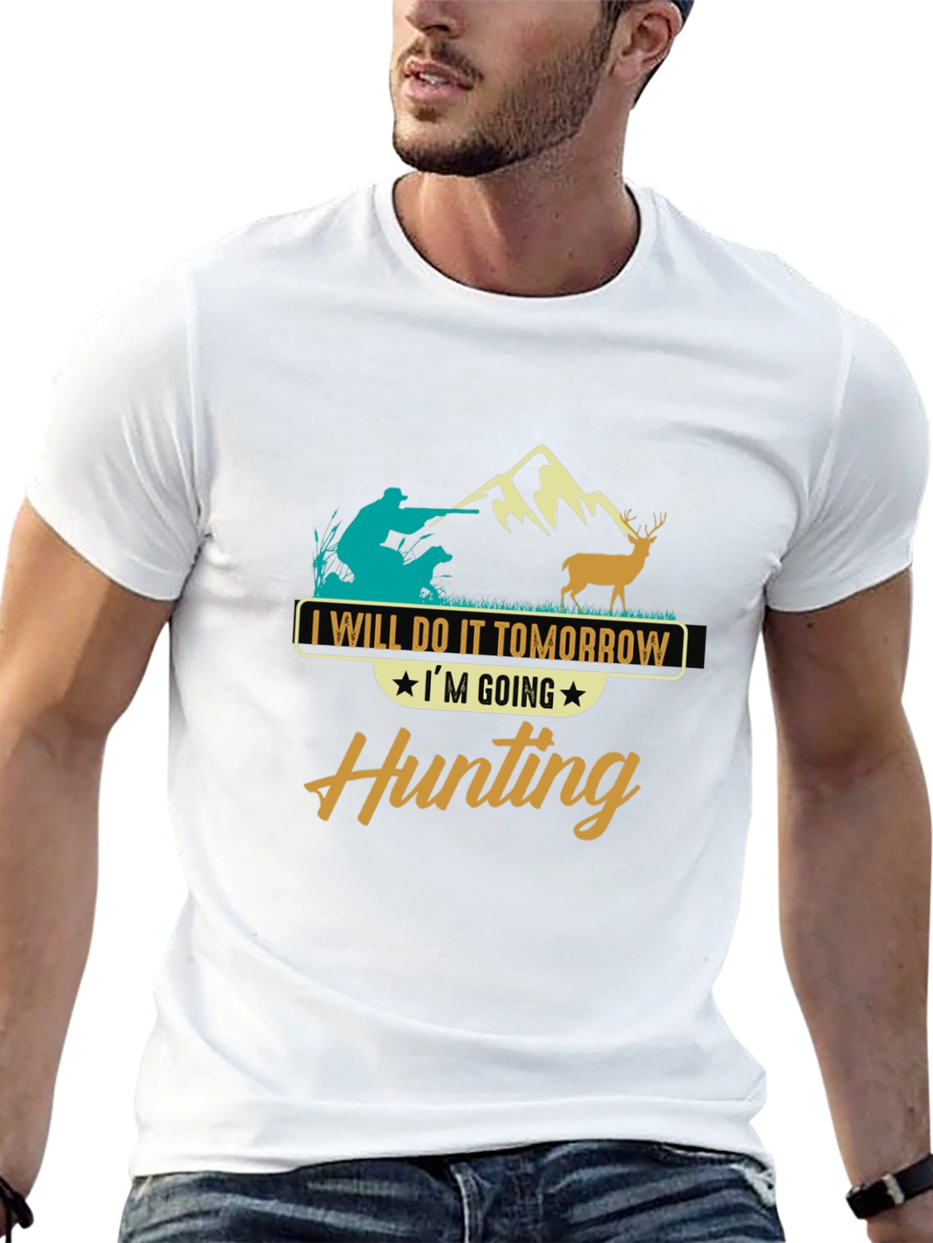 Hunting T-Shirt - Ill Do It Tomorrow