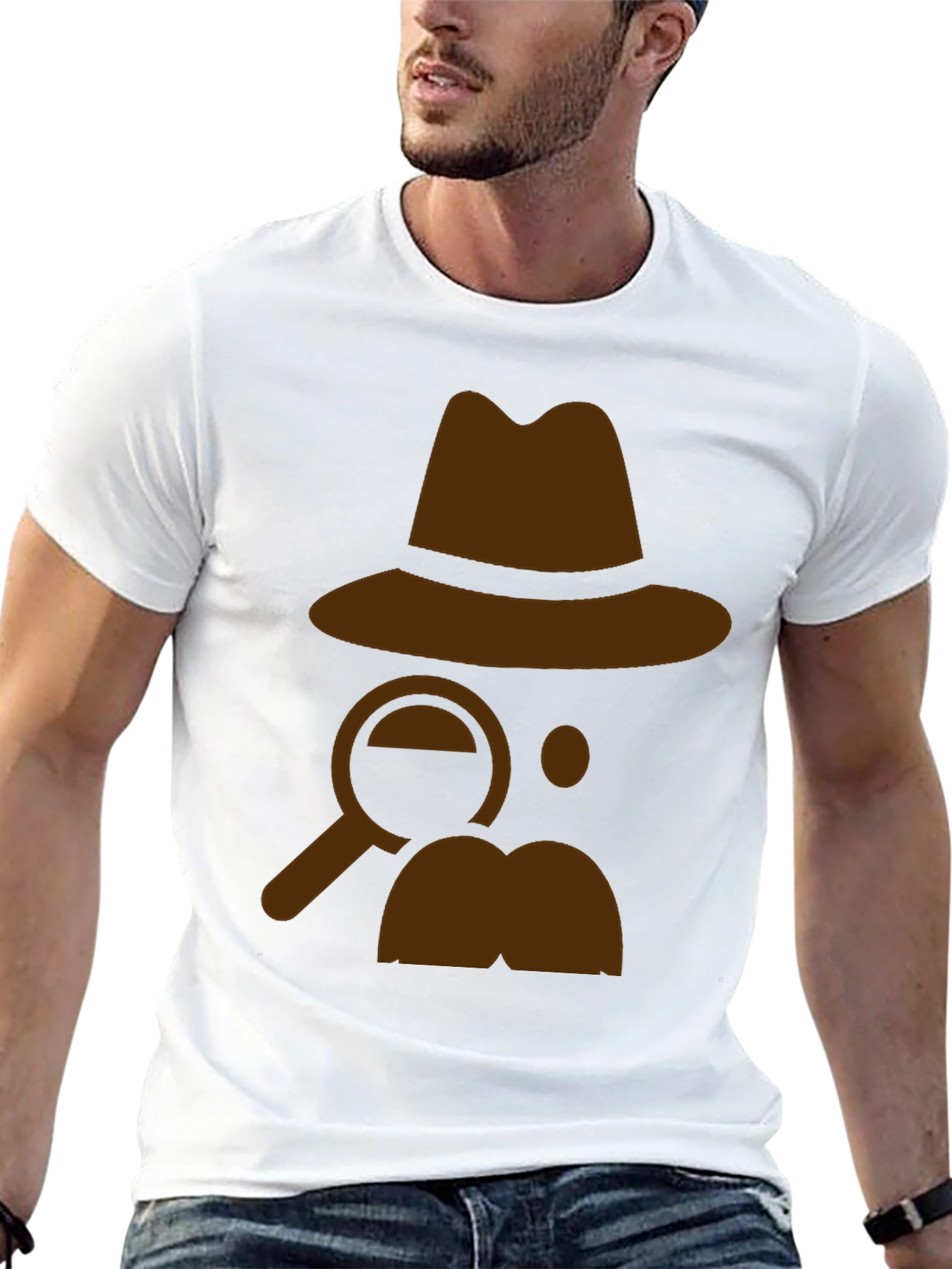 Detective Graphic Tee - Mystery Solved!