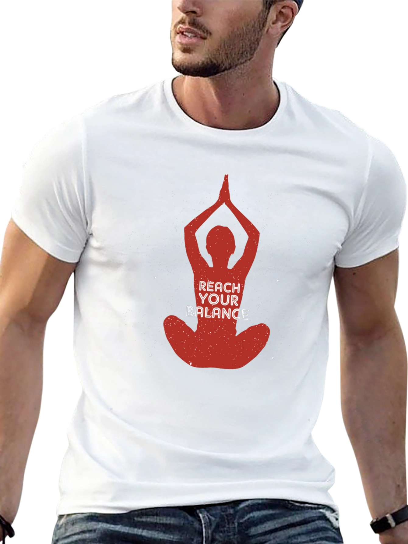 Reach Your Balance Yoga Tee