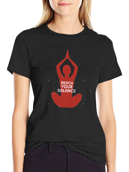 Reach Your Balance Yoga Tee