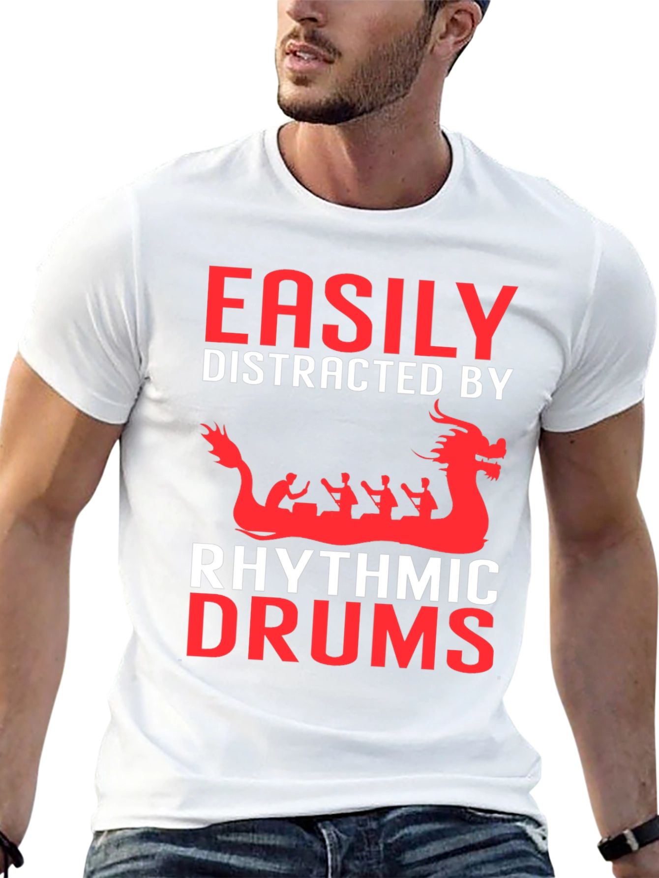 Easily Distracted By Rhythmic Drums T-Shirt