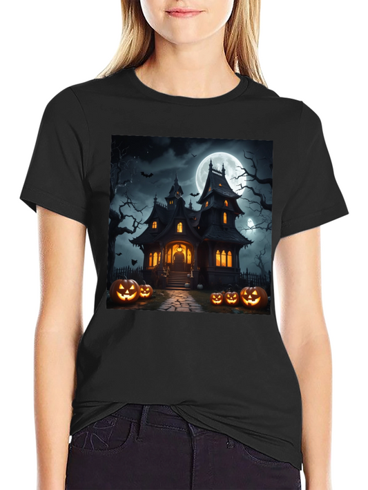 Halloween Haunted House T-Shirt