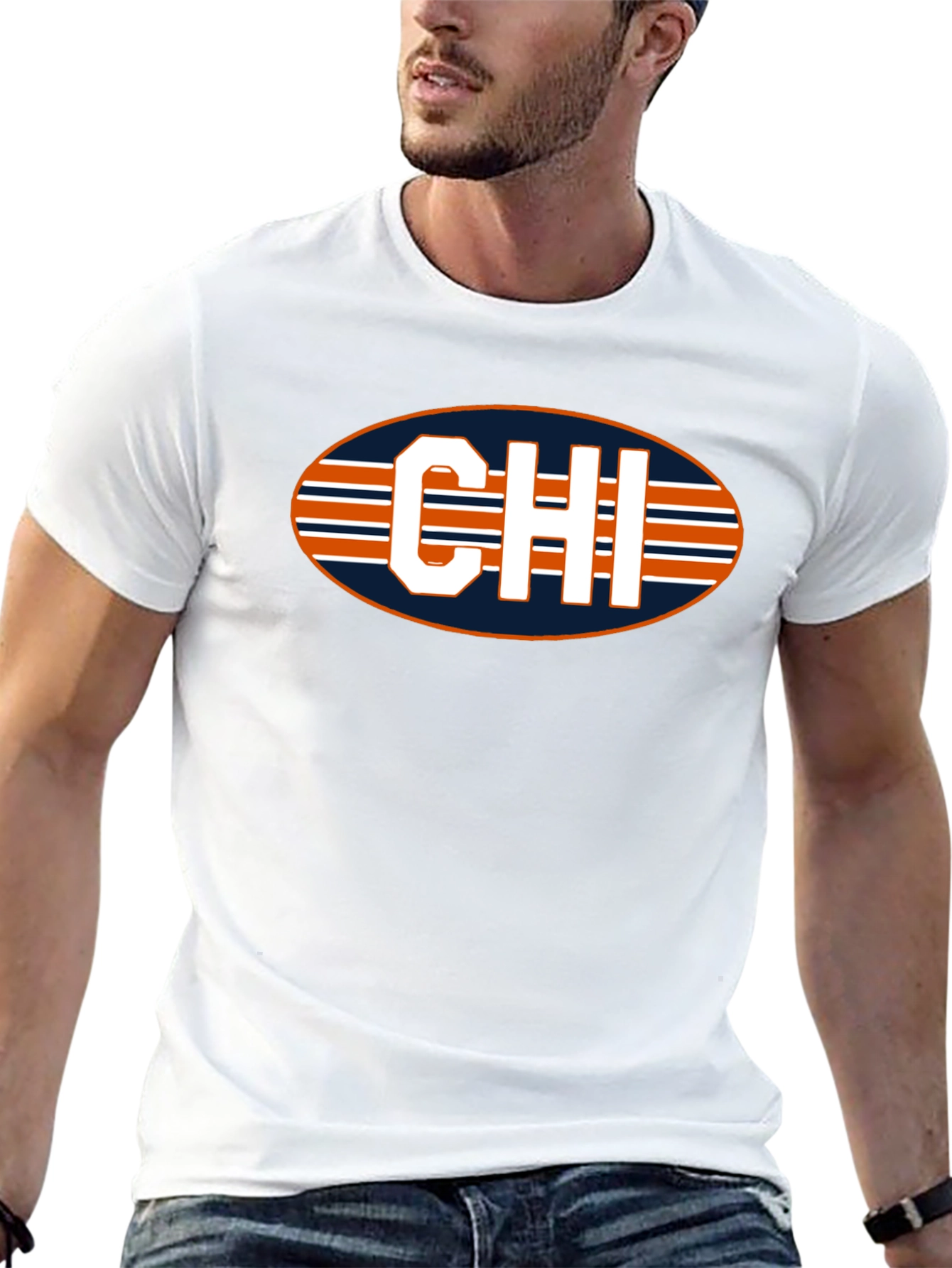 Chicago Bears CHI T-Shirt - Football Fan Apparel
