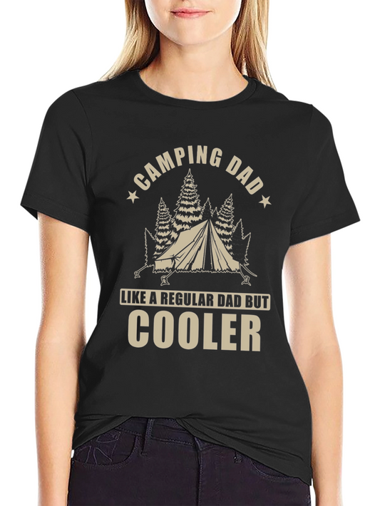 Camping Dad Cooler T-Shirt - Great for Outdoor Adventures!