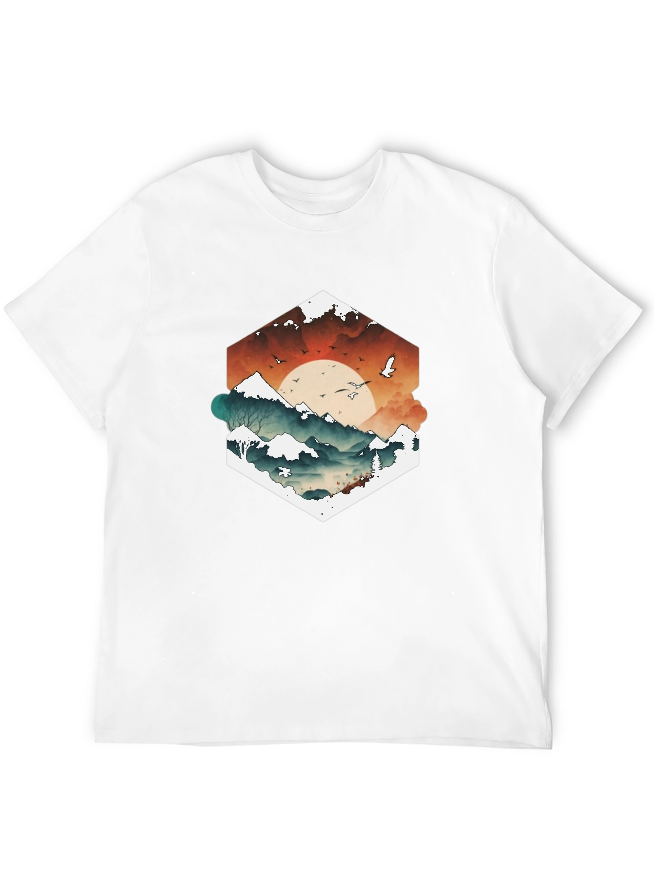 Mountain Sunset Graphic Tee
