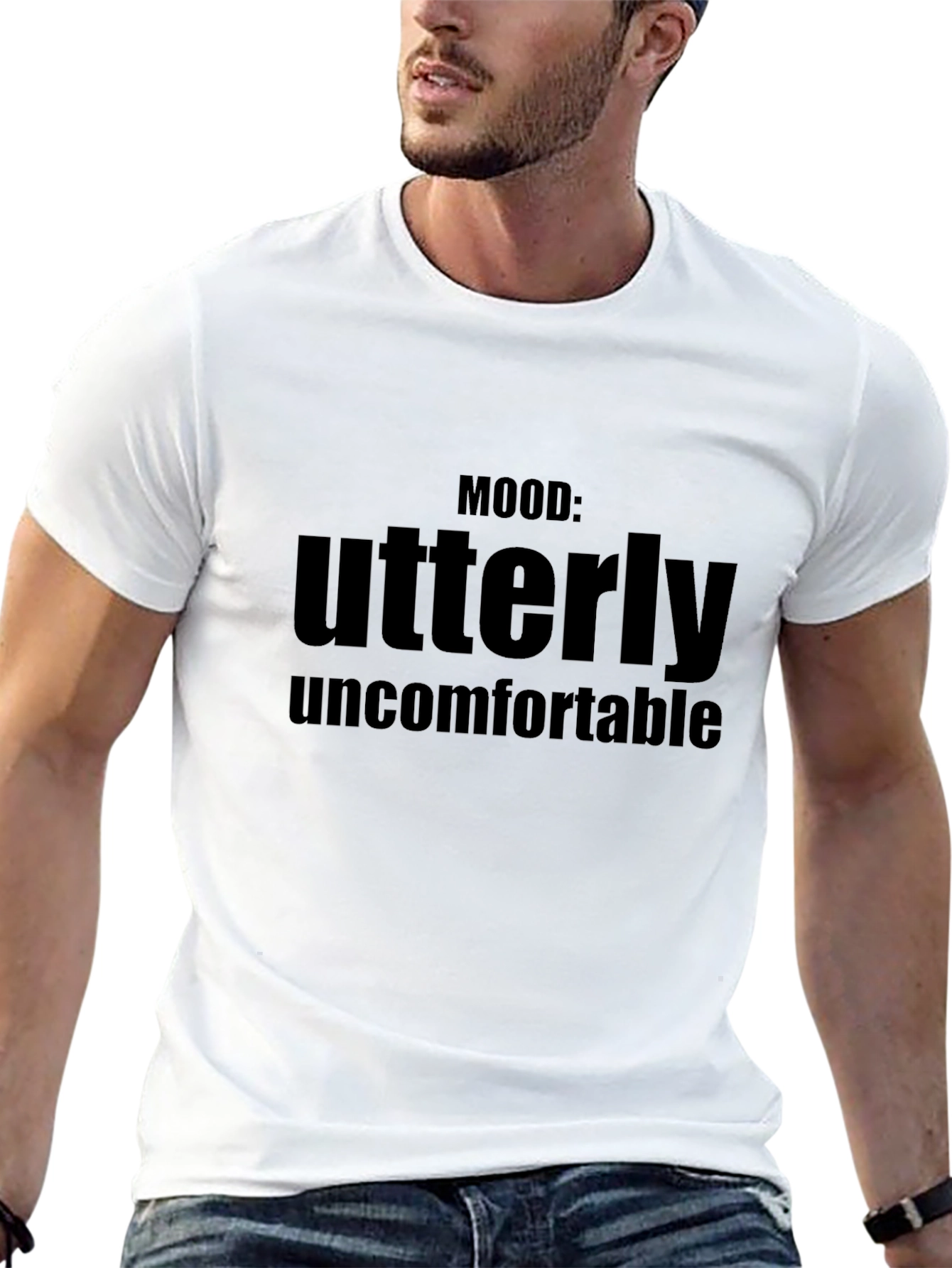 Mood: Utterly Uncomfortable Graphic T-Shirt