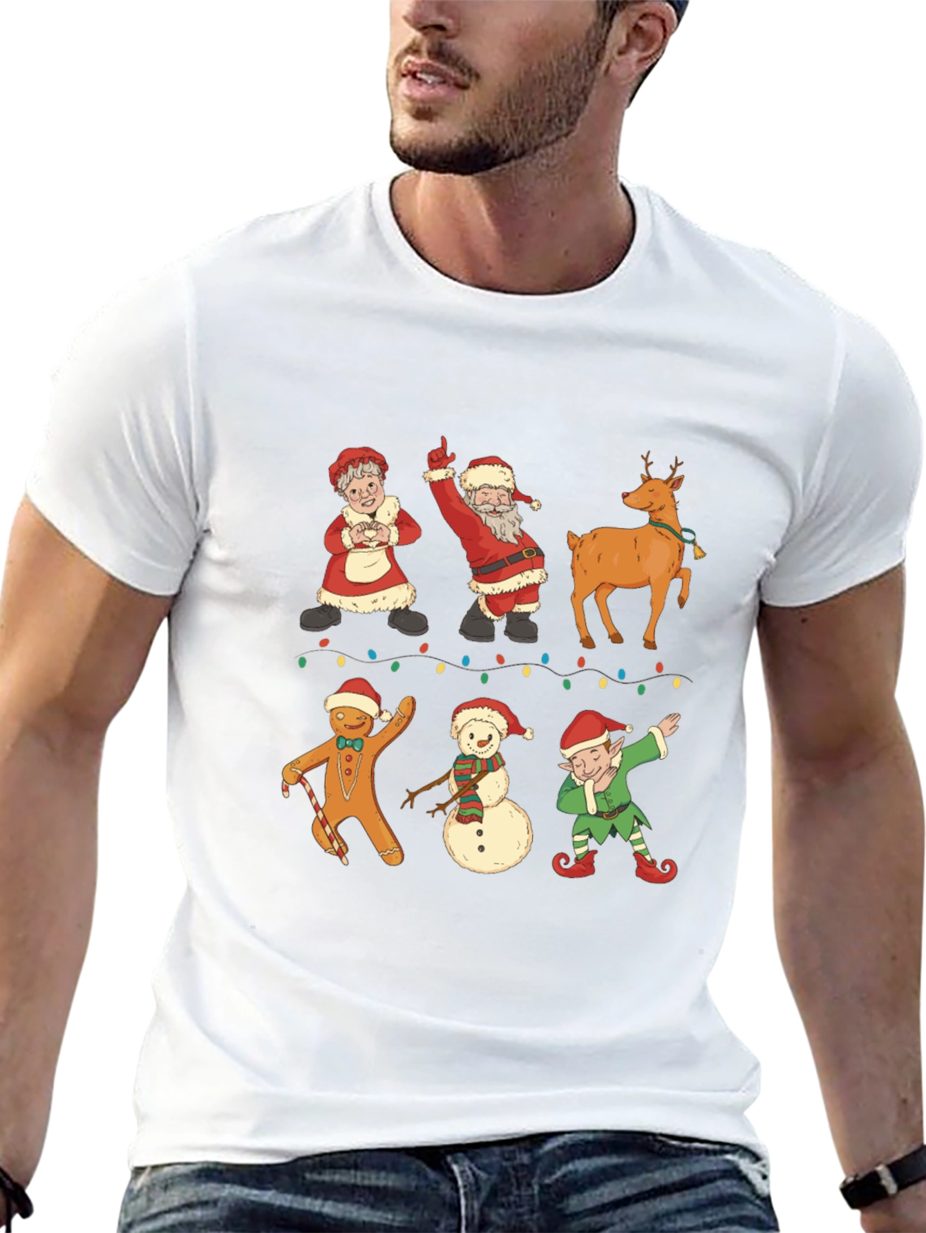 Festive Christmas Dab T-Shirt