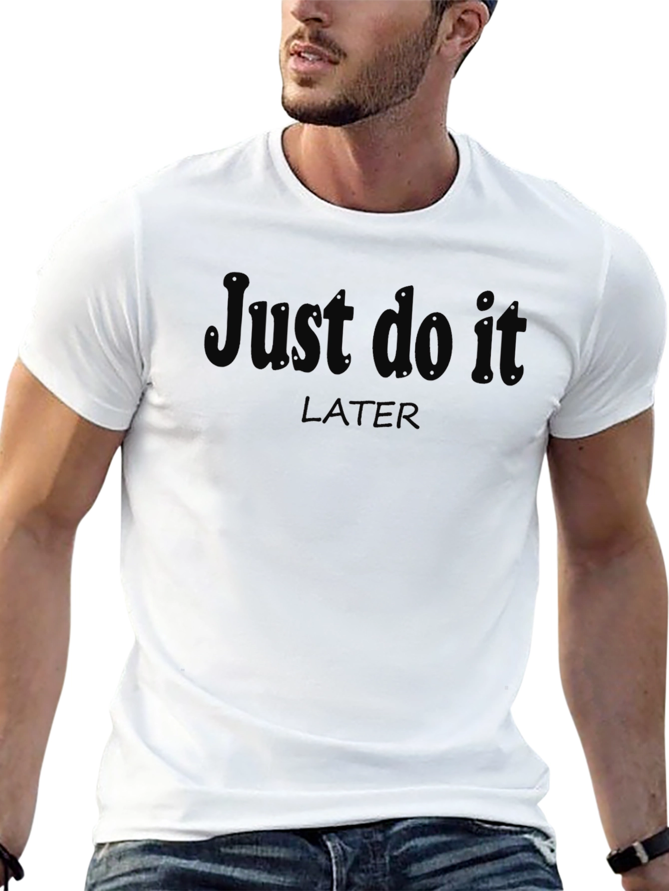 Just Do It Later T-Shirt - Funny Procrastination Tee