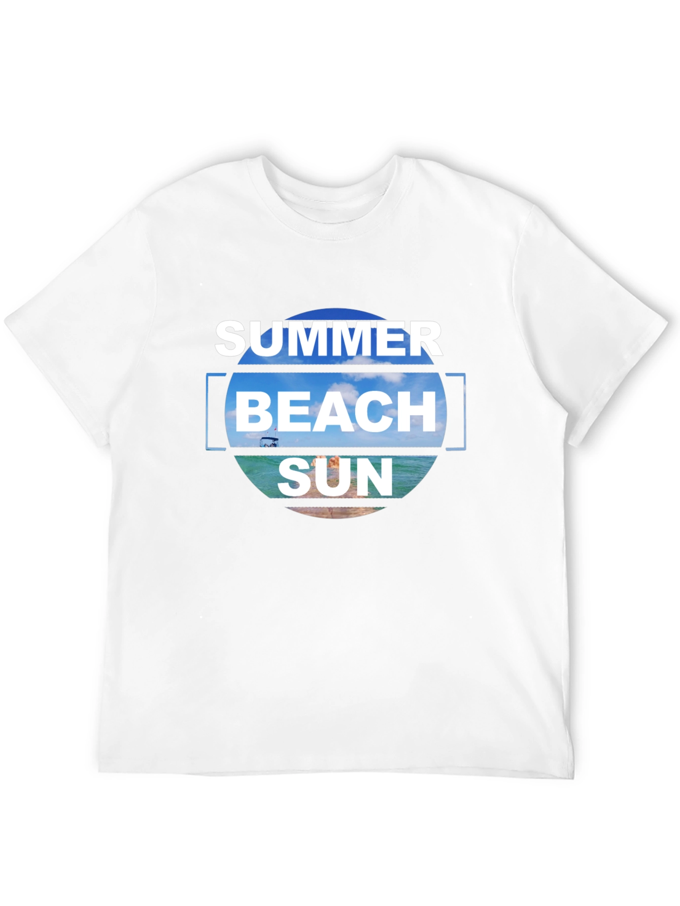 Summer Beach Sun Graphic T-Shirt