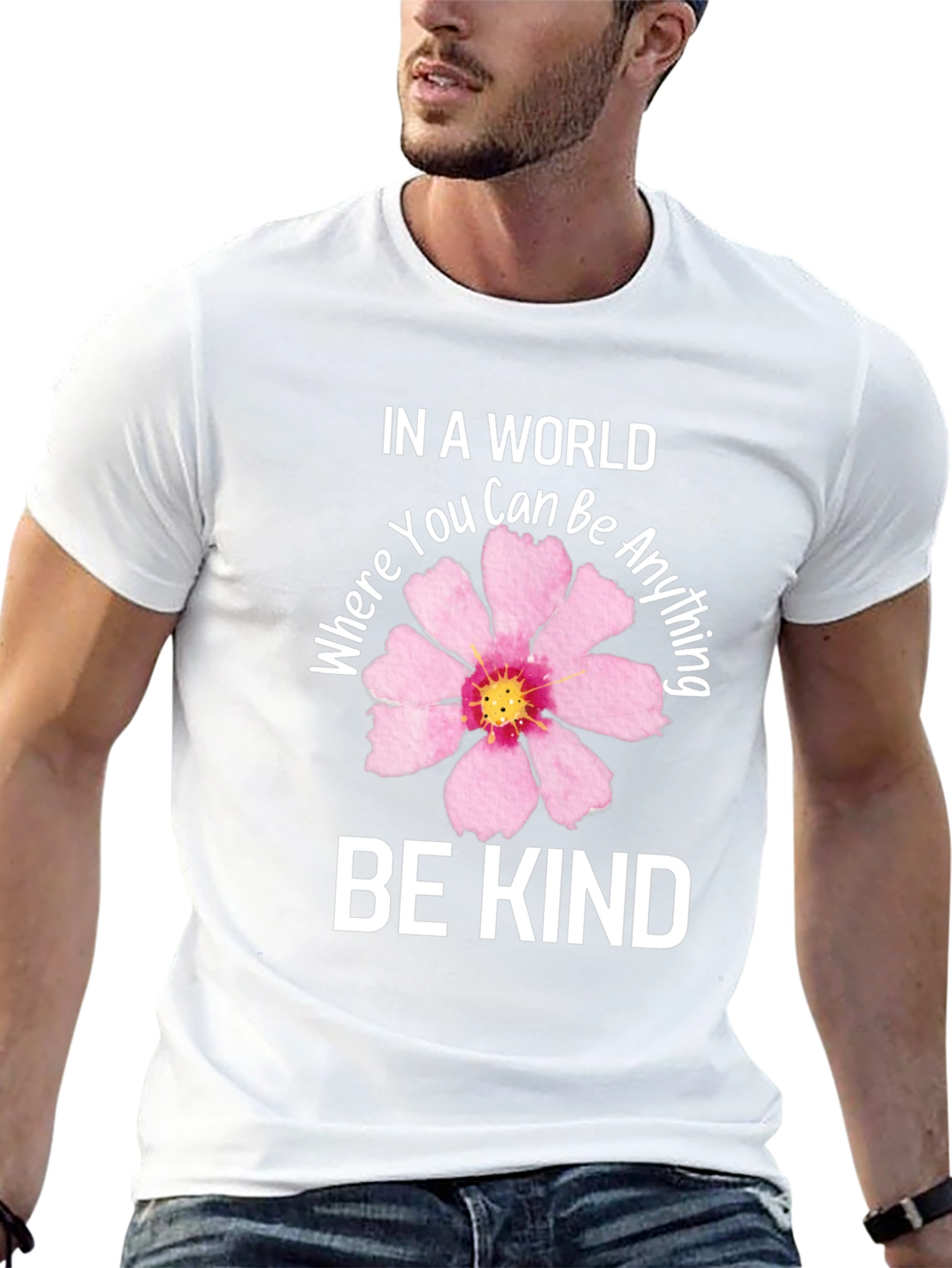 In a World Be Kind Graphic T-Shirt