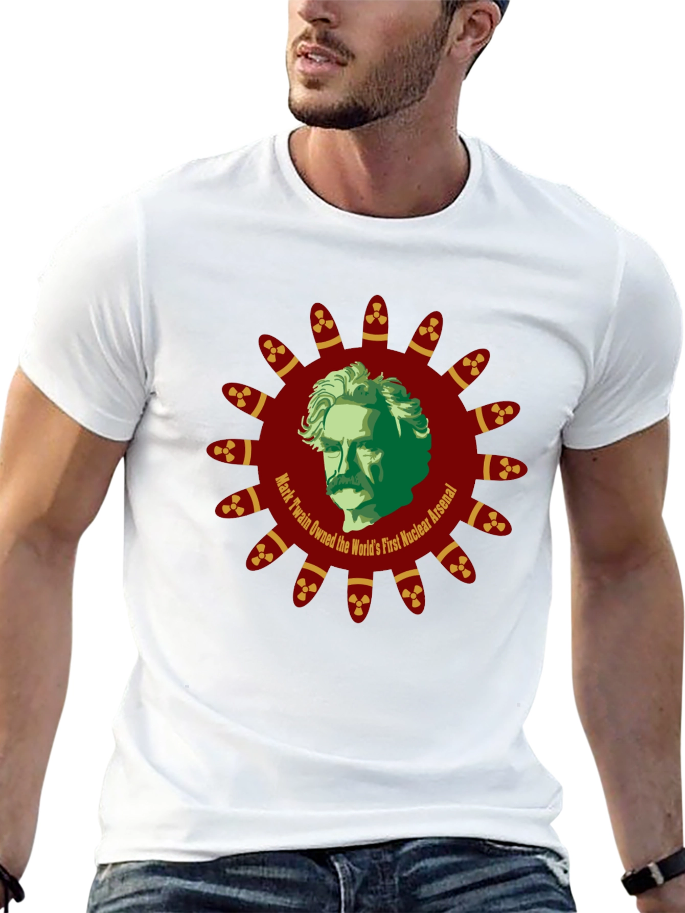 Mark Twain Nuclear Arsenal Graphic T-Shirt