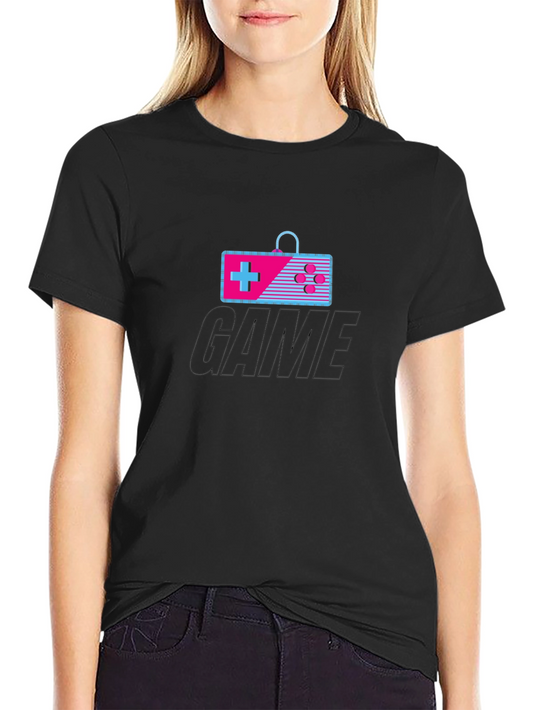 Retro Gaming T-Shirt - Black