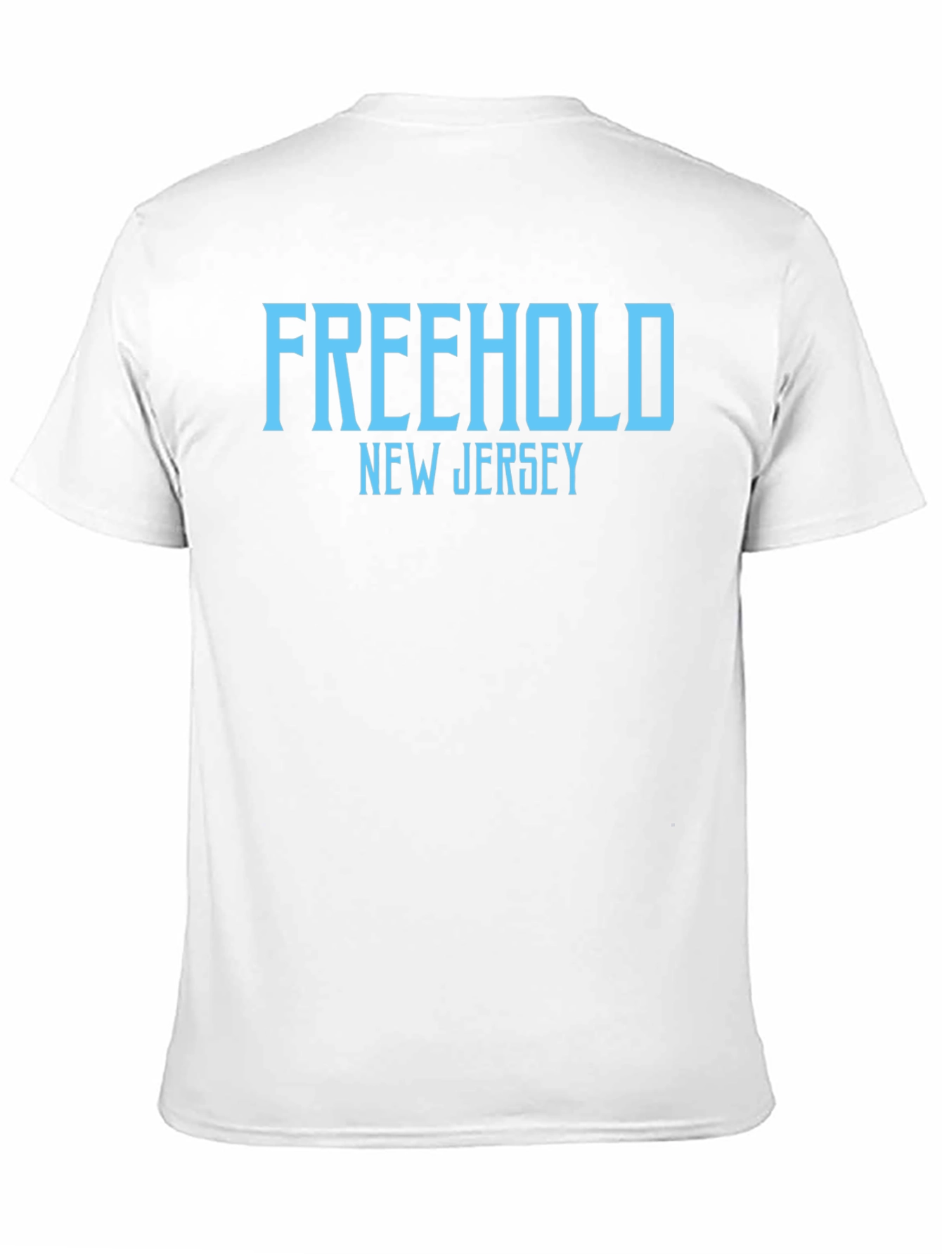 Freehold New Jersey T-Shirt - Black Cotton Tee