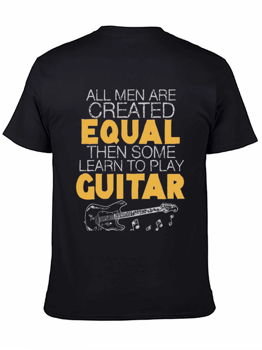 All Men Are Created Equal Guitar T-Shirt