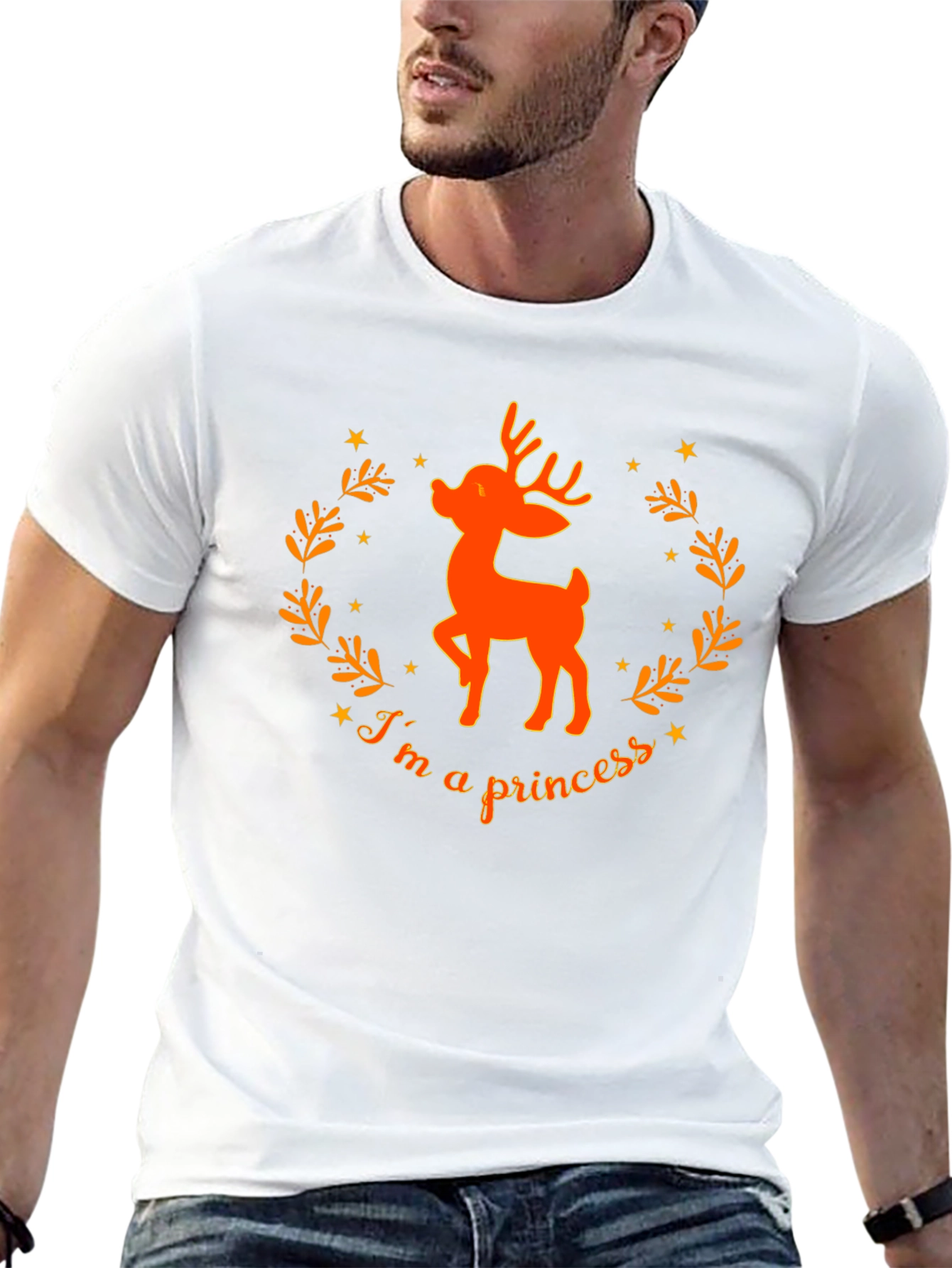 Im a Princess Deer Graphic T-Shirt