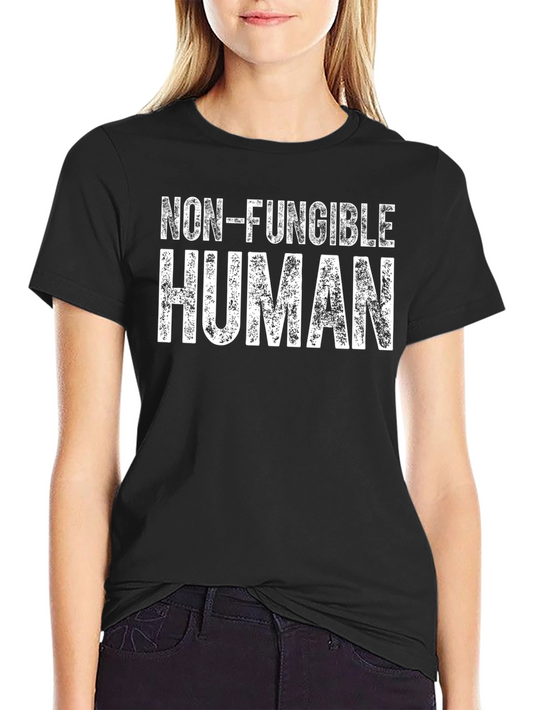 Non-Fungible Human T-Shirt - Black